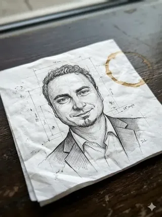 Croquis sur serviette